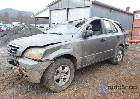 2007 Kia Sorento Lx z USA, uszkodzony, nr VIN KNDJC736475689686